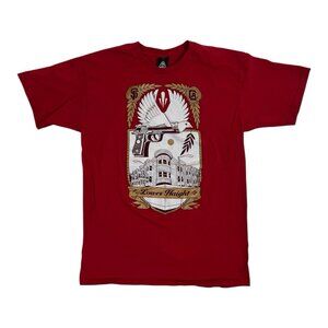 Vintage Upper Playground T-Shirt Size L “Lower Haight” San Francisco Y2K Red